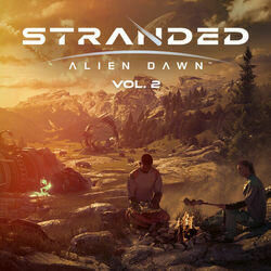 Stranded: Alien Dawn - Vol. 2 Trilha sonora (George Strezov) - capa de CD