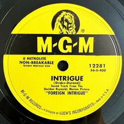 Foreign Intrigue Bande Originale (Paul Durand) - cd-inlay