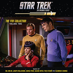 Star Trek: The Original Series  The 1701 Collection Volume Two Soundtrack (Alexander Courage, Gerald Fried, Wilbur Hatch, Sol Kaplan, Joseph Mullendore, Fred Steiner) - CD-Cover