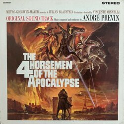 The 4 Horsemen of the Apocalypse Soundtrack (Andr Previn) - CD cover