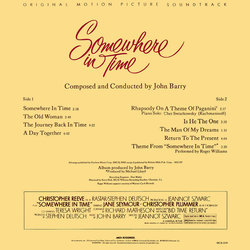 Somewhere in Time Soundtrack (John Barry) - CD Back cover