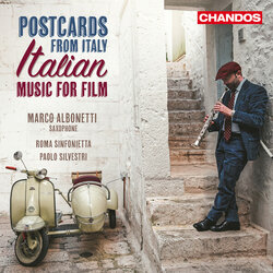 Postcards from Italy Soundtrack (Marco Albonetti, Gato Barbieri, Ennio Morricone, Nino Rota, Paolo Silvestri) - CD cover