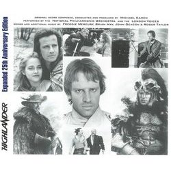 Highlander Bande Originale (Michael Kamen,  Queen) - cd-inlay