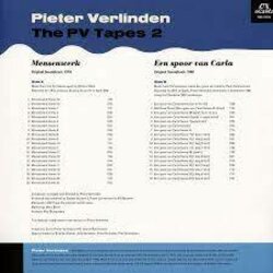 Pieter Verlinden – The PV Tapes 2: Mensenwerk - Een spoor van Carla Soundtrack (Pieter Verlinden) - CD Back cover