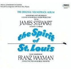 The Spirit of St. Louis サウンドトラック (Franz Waxman) - CDカバー