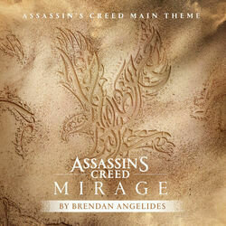 Assassin's Creed Mirage: Mirage Theme Soundtrack (Brendan Angelides) - CD cover