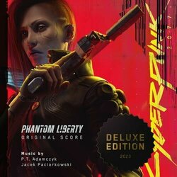Cyberpunk 2077: Phantom Liberty Trilha sonora (P.T. Adamczyk, Jacek Paciorkowski) - capa de CD