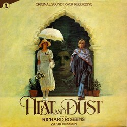 Heat and Dust Soundtrack (Zakir Hussain, Richard Robbins) - CD cover