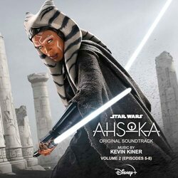 Star Wars: Ahsoka - Vol. 2 - Episodes 5-8 声带 (Kevin Kiner) - CD封面