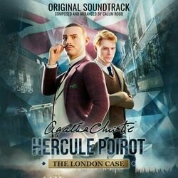 Agatha Christie - Hercule Poirot: The London Case Soundtrack (Calum Robb) - CD cover
