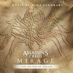 Assassin's Creed Mirage: The Sounds of Mirage Colonna sonora (Nima Fakhrara) - Copertina del CD