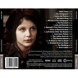 Rosenstrasse Soundtrack (Loek Dikker) - CD Back cover