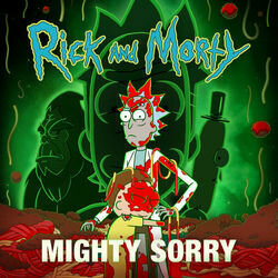 Rick & Morty: Mighty Sorry Colonna sonora (Ryan Elder) - Copertina del CD