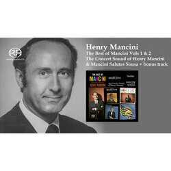 The Best of Mancini - Volumes 1 & 2 サウンドトラック (Henry Mancini) - CDインレイ