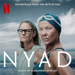 Nyad: Florida Trilha sonora (Alexandre Desplat) - capa de CD