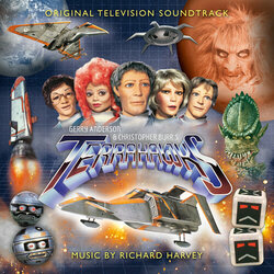Terrahawks Colonna sonora (Richard Harvey) - Copertina del CD