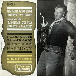The Man Who Shot Liberty Valance Ścieżka dźwiękowa (Cyril J. Mockridge) - Okładka CD