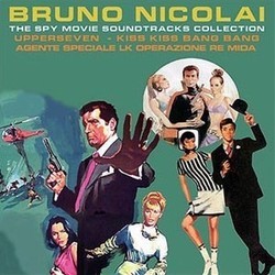 Bruno Nicolai - The Spy Movie Soundtracks Collection Ścieżka dźwiękowa (Bruno Nicolai) - Okładka CD