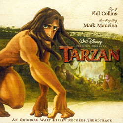 Tarzan サウンドトラック (Phil Collins, Mark Mancina) - CDカバー