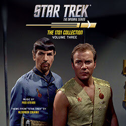 Star Trek: The Original Series  The 1701 Collection Vol Three Soundtrack (Alexander Courage, Fred Steiner) - CD cover