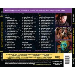 Battle Beyond the Stars Colonna sonora (James Horner) - Copertina posteriore CD