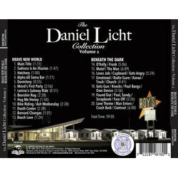 The Daniel Licht Collection Volume 2 声带 (Daniel Licht) - CD后盖