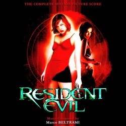 Resident Evil Ścieżka dźwiękowa (Marco Beltrami) - Okładka CD