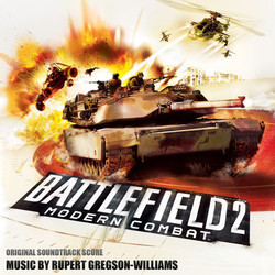 Battlefield 2: Modern Combat Trilha sonora (Rupert Gregson-Williams) - capa de CD
