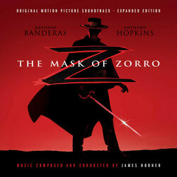 The Mask of Zorro Ścieżka dźwiękowa (James Horner) - Okładka CD