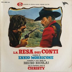 La Resa dei Conti サウンドトラック (Ennio Morricone) - CDカバー