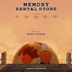 Memory Rental Store Trilha sonora (Arthur Dairaine) - capa de CD