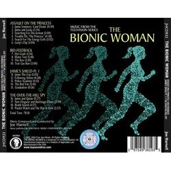 Bionic Woman: Volume 5 Ścieżka dźwiękowa (Joe Harnell) - Tylna strona okladki plyty CD