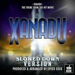 Xanadu - Slowed Down Version Trilha sonora (Speed Geek) - capa de CD