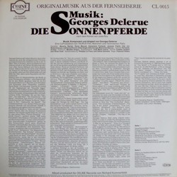 Die Sonnenpferde Bande Originale (Georges Delerue) - CD Arrière