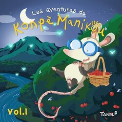 Les Aventures de Konp Manikou Vol.1 Trilha sonora (Valy ) - capa de CD
