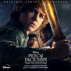 Percy Jackson and the Olympians Soundtrack (Sparks & Shadows, Bear McCreary) - CD cover