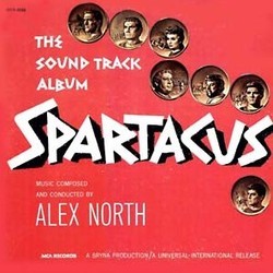 Spartacus Soundtrack (Alex North) - CD cover