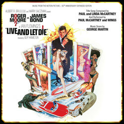 Live and Let Die- 50th Anniversary Trilha sonora (Paul and Linda McCartney, George Martin) - capa de CD