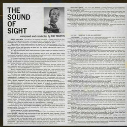 The Sound of Sight Soundtrack (Ray Martin) - CD Back cover