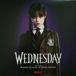 Wednesday Soundtrack (Chris Bacon, Danny Elfman) - CD-Cover
