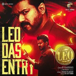 Leo Das Entry Soundtrack (Anirudh Ravichander) - CD cover