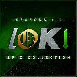 Loki - Season 1 -2 Epic Collection Trilha sonora (L'orchestra Cinematique) - capa de CD