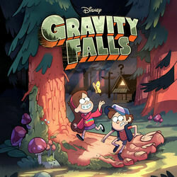 Gravity Falls Colonna sonora (Brad Breeck) - Copertina del CD