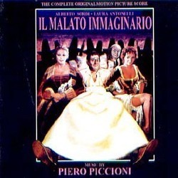 Il Malato Immaginario Soundtrack (Piero Piccioni) - CD-Cover