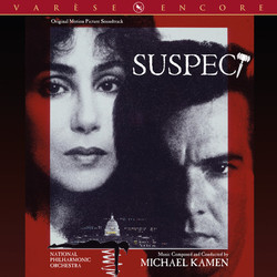 Suspect Soundtrack (Michael Kamen) - CD cover