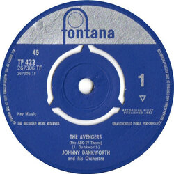 The Avengers サウンドトラック (John Dankworth) - CDカバー