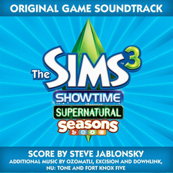 The Sims 3: Showtime, Supernatural and Seasons Soundtrack (Steve Jablonsky) - CD cover