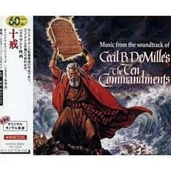 The Ten Commandments Colonna sonora (Elmer Bernstein) - Copertina del CD