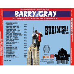 Bukimisha Are Go!: Exciting Rescue Team Thunderbirds Soundtrack (Barry Gray) - CD Achterzijde