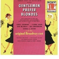 Gentlemen Prefer Blondes サウンドトラック (Harold Adamson, Hoagy Carmichael, Original Cast, Leo Robin, Jule Styne) - CDカバー